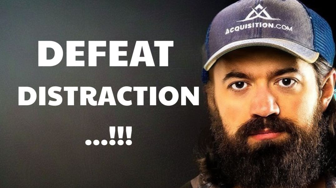 ⁣Bạn phải đánh bại sự xao nhãng ⚔️ - Alex Hormozi