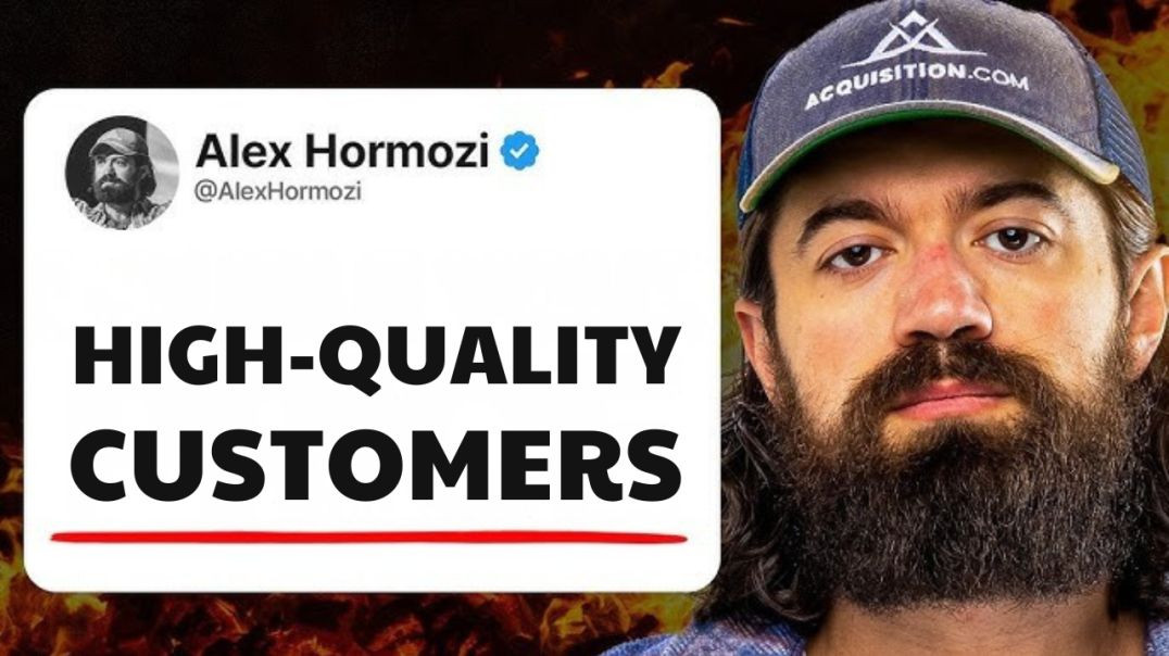 ⁣Hãy bán cho những khách hàng tốt hơn 🎯 - Alex Hormozi