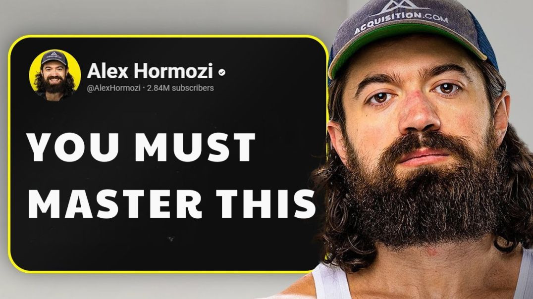 ⁣Bạn phải thành thạo điều này 😎 - Alex Hormozi