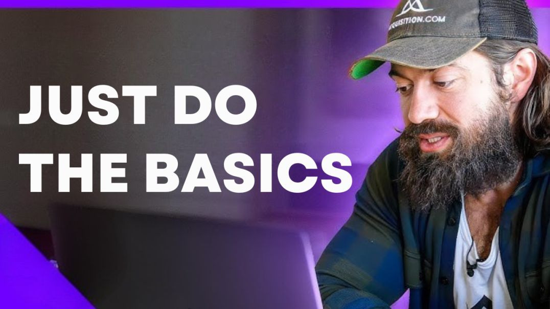 ⁣Thật ra chúng tôi chỉ làm những điều cơ bản thôi ⚙️ - Alex Hormozi